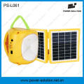 Le camp solaire pliable de lanterne de panneau solaire de 2 * 1.7W s&#39;allume avec le chargeur de téléphone portable pour camper